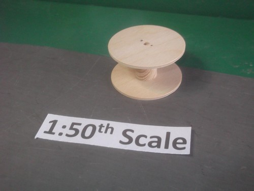 Wooden model truck load - model,