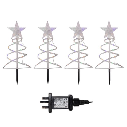 Set spiral christmas tree - spiral,