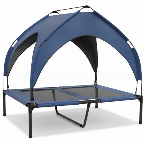 Raised dog bed - dog, mesh