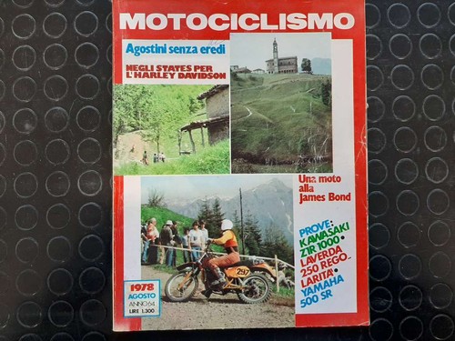 Motorcycling august 1978 - august,