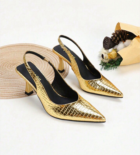 Fusjou women gold croc - fusjou,