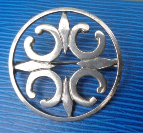 Ortak silver orkney - silver, brooch