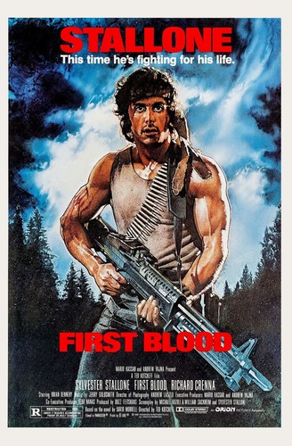 First blood 1982 - us, one