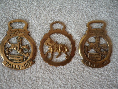 Vintage horse brasses - vintage,