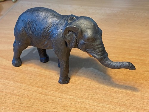 Vintage lead elephant - vintage,