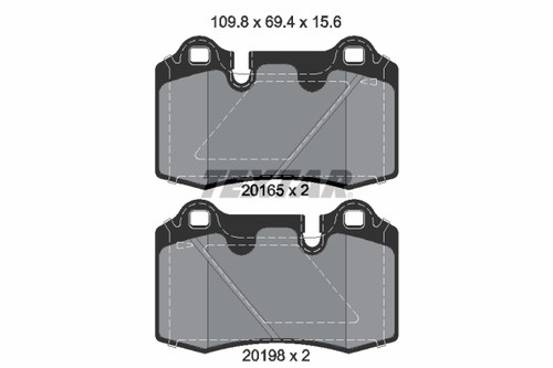 New brake pad - brake, set,