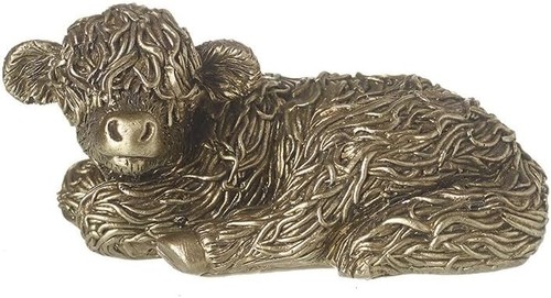 Highland cow ornament rustic - cow,