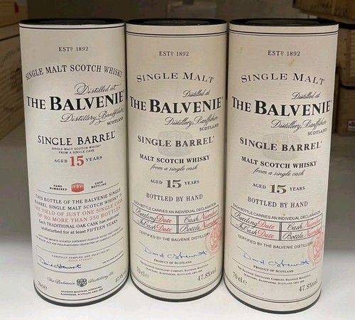 Balvenie whisky empty - balvenie,