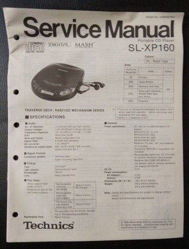 Technics portable player - portable,