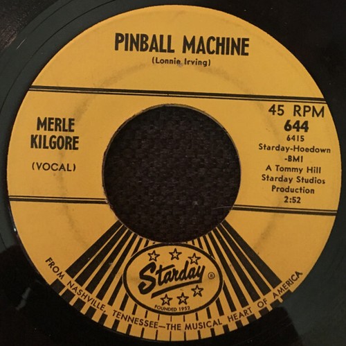 Merle kilgore pinball - merle,