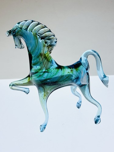 Murano style turquoise - style, green
