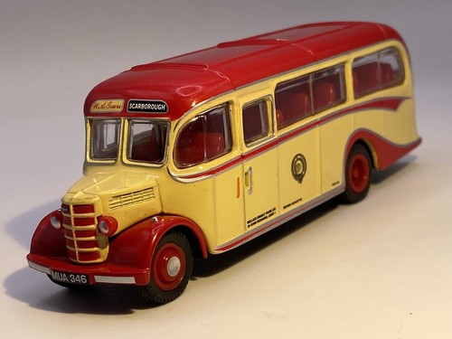 Corgi 1955 bedford coach - ob,