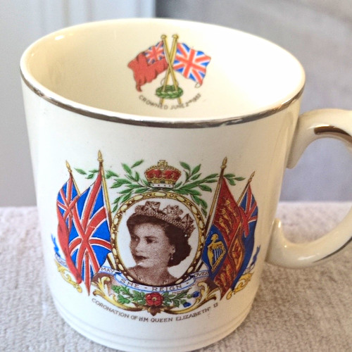1953 royal coronation mug - coronation,