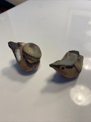 Two tremar pottery birds one - tremar,
