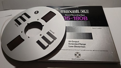 Maxell xli 180b metal - 35-180b, 1/4"