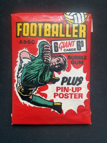Gum 1970 footballer rare - a&bc,