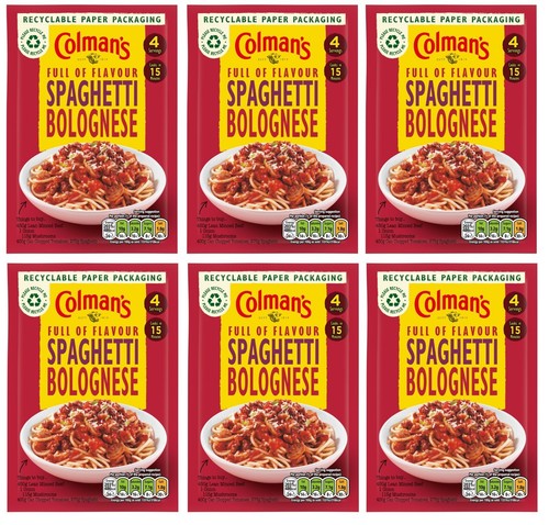 Colman spaghetti bolognese - spaghetti,