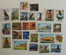Zambia stamps collection 25 - zambia,