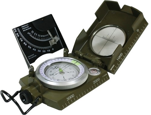 Military compass with - military,