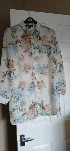 Primark floral blouse long - primark,