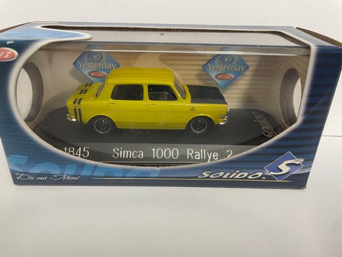Solido 1844 simca 1000 rally - simca,