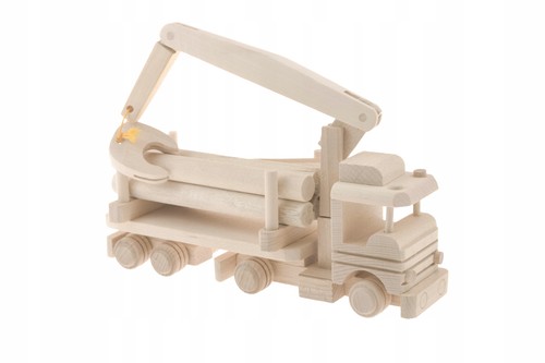 Wooden tatra truck with - with, logs