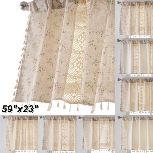 Short semi sheer tassels - short,