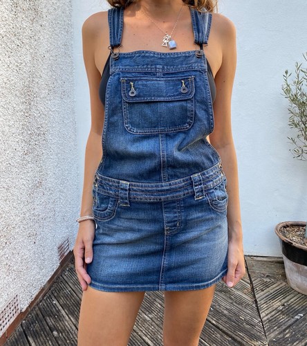 Vintage guess dungaree mini - guess,