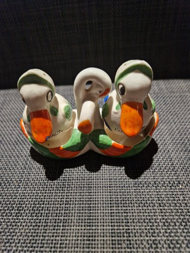 Vintage ceramic duck geese - ceramic,