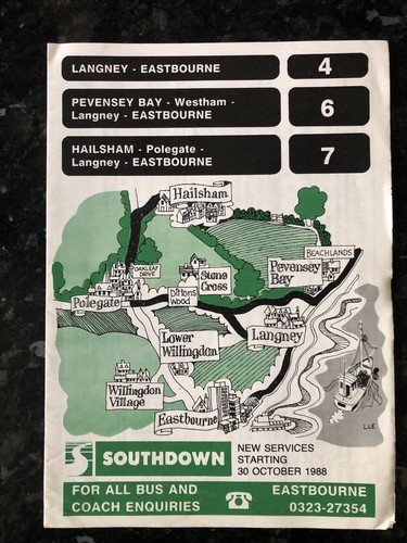 Southdown bus timetable - southdown,