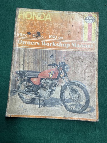 Honda cb100 cb125j cb125s - honda,