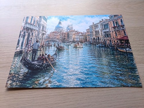 Venice canal watercolour print - watercolour,
