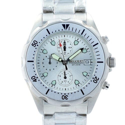 Beuchat bon mens - watch, silver