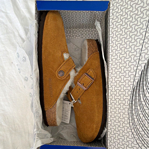 Birkenstock boston suede - birkenstock,