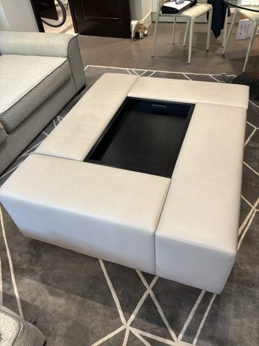 Luxury leather coffee table - luxury,