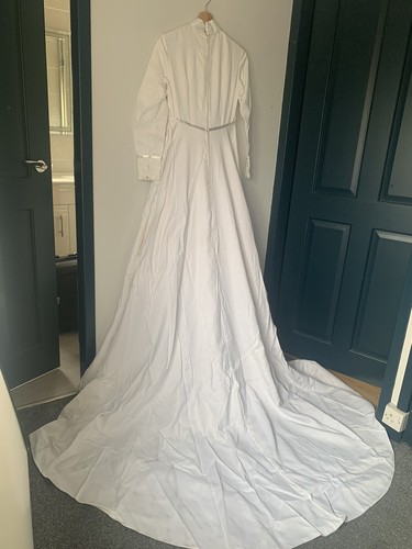 1972 vintage wedding dress - 1972,