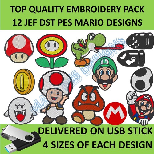 Super mario pes jef - jef, dst
