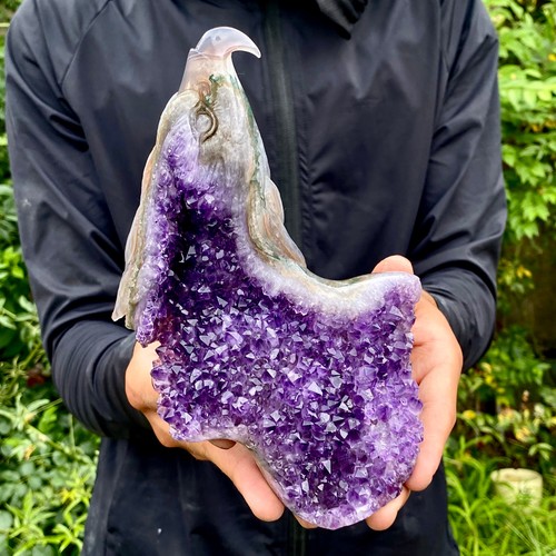 2lb natural banded agate - 2.2lb,