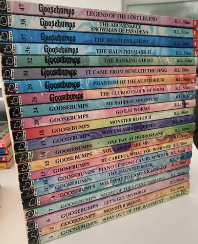 Goosebumps book collection
