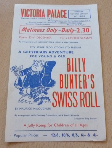 Billy bunter swiss roll - bunter's,