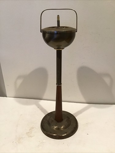 Vintage smoking stand floor - vintage,