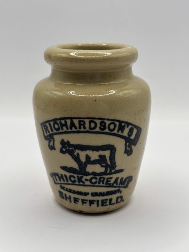 Old advertising cream - , pot