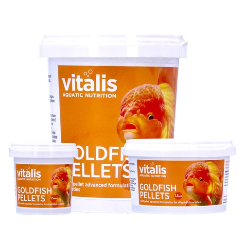 Vitalis goldfish pellets 5mm - vitalis,