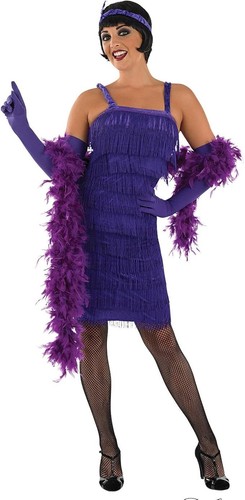 Womens 1920s purple - 1920s,
