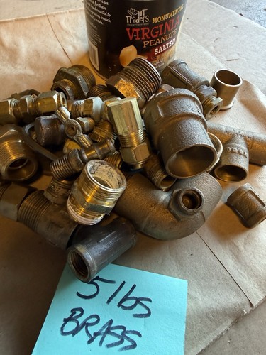 Brass scrap assortment - scrap,