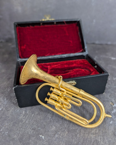 Vintage miniature brass