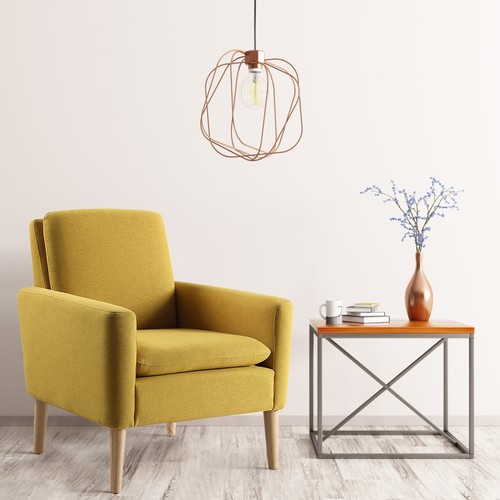 Upholstered leisure armchair - leisure,