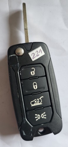 Jeep button flip key - flip,