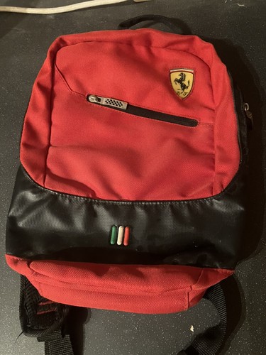 Ferrari small red backpack - small, /