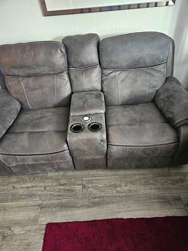 Dfs grey seater sofa - grey,